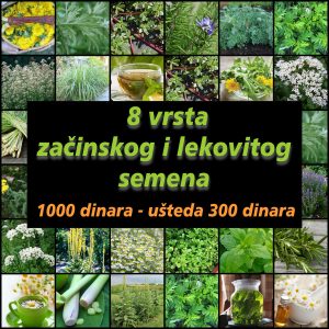 Komplet semena lekovitog i začinskog bilja